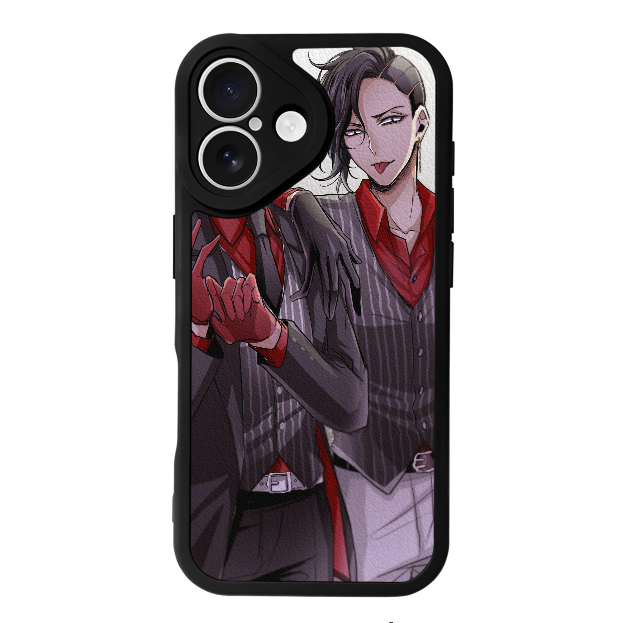 （画像用） 東京リベンジャーズ Tokyo Revengers 【iPhone 16シリーズ対応】シリコンスマホケース（レザー調） 材質：シリコン